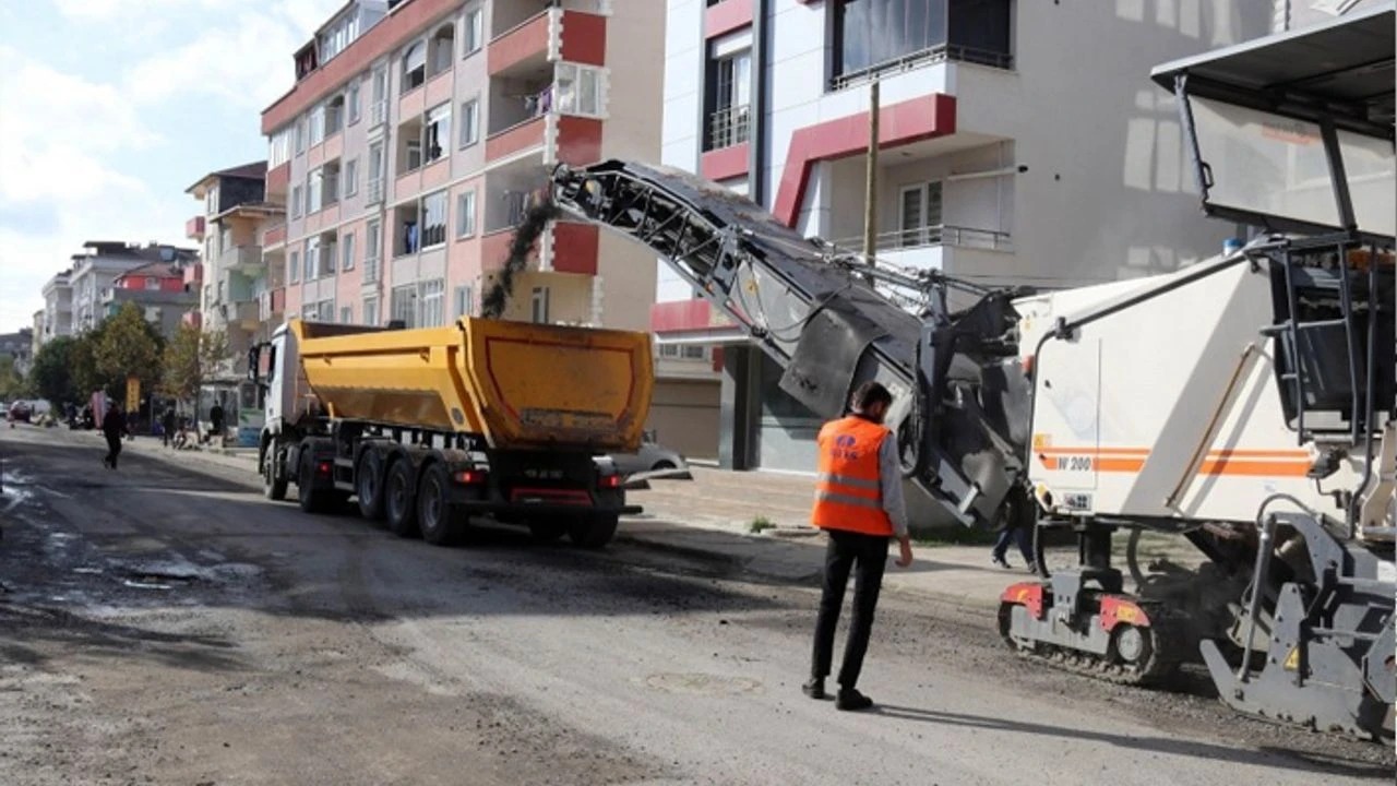 TARIM VE TURNA SOKAKLAR ASFALTLANIYOR